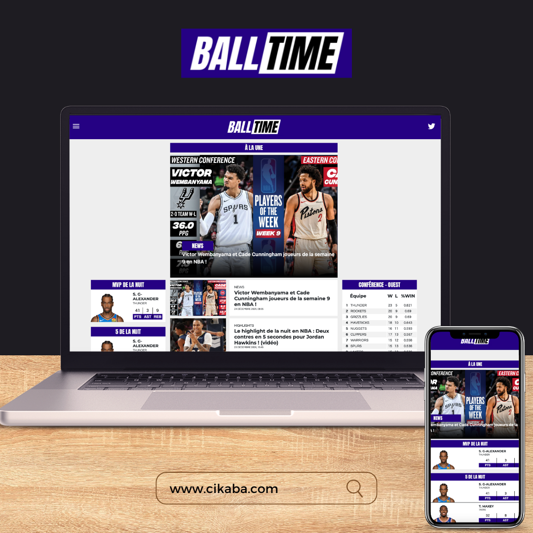 Projet Balltime : Développement