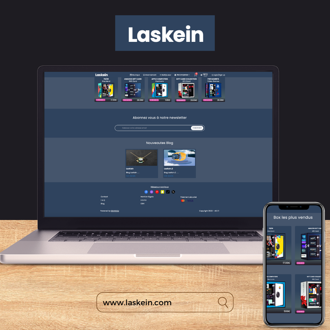 Projet Laskein : TMA & Responsive